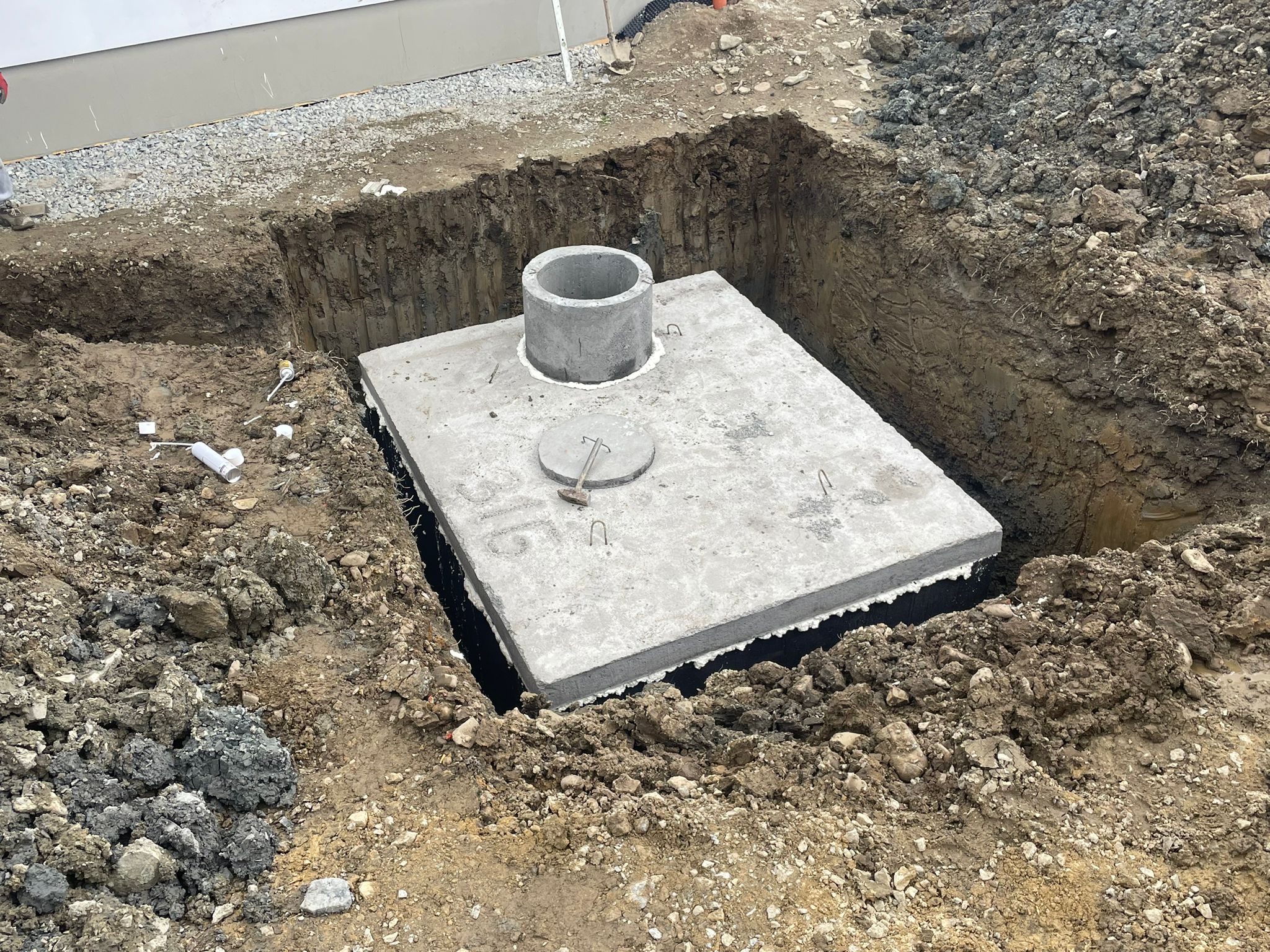 Betónová žumpa – realizácia 14